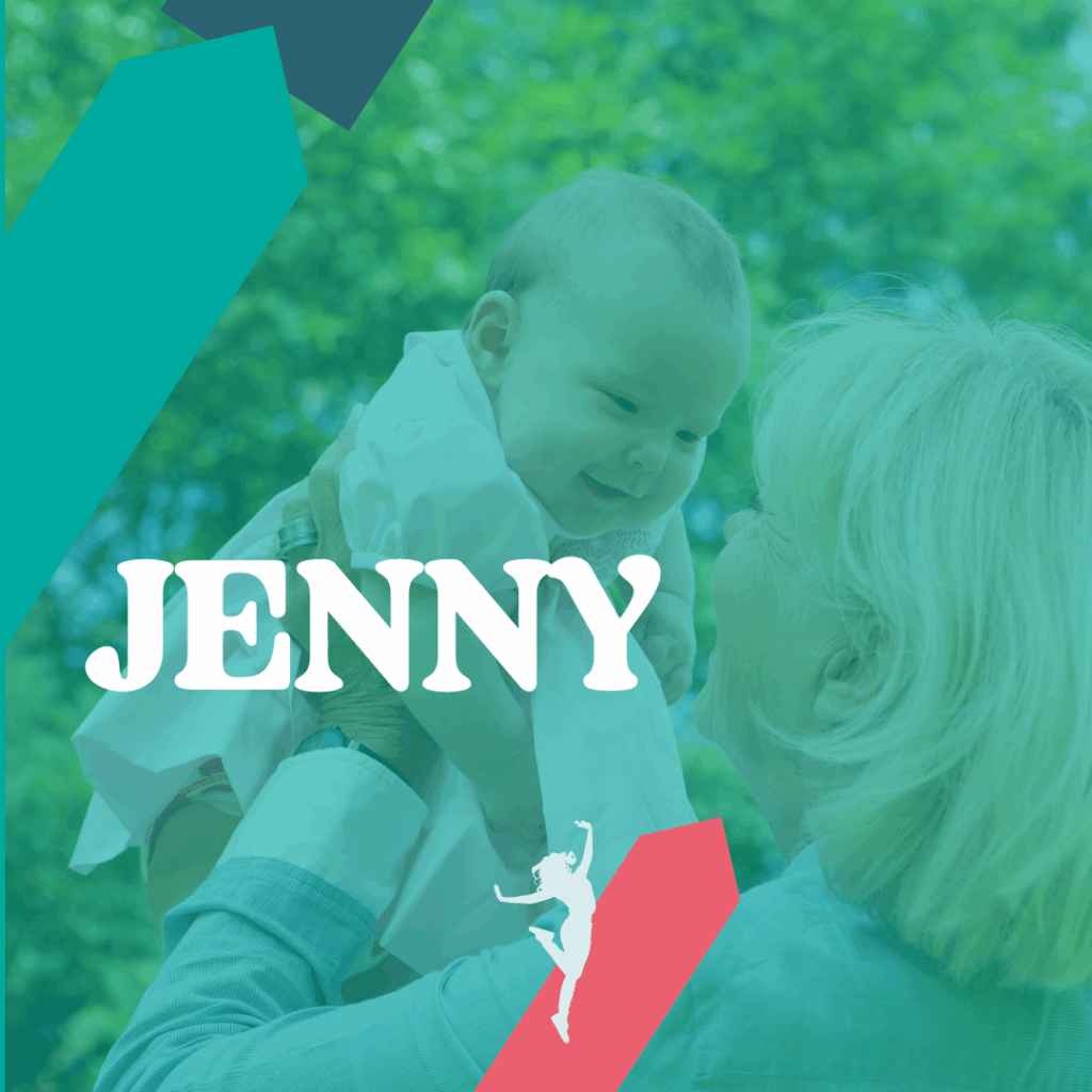 JENNY prolapse is supported by SRC shorts when she looks after grandchildren